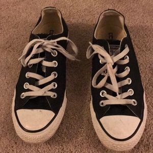 Low Black Converse